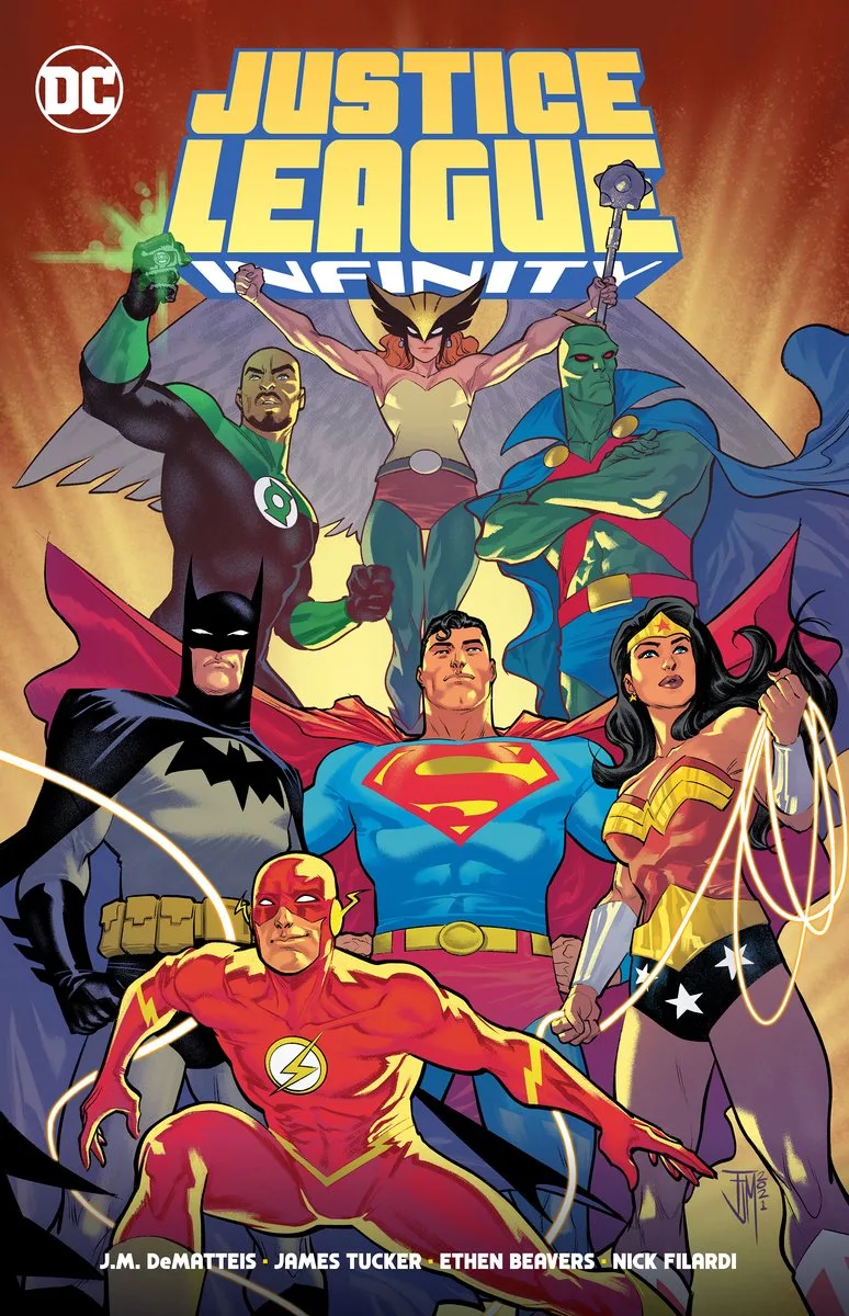 Justice League Infinity von DC Comics – Buchfoto
