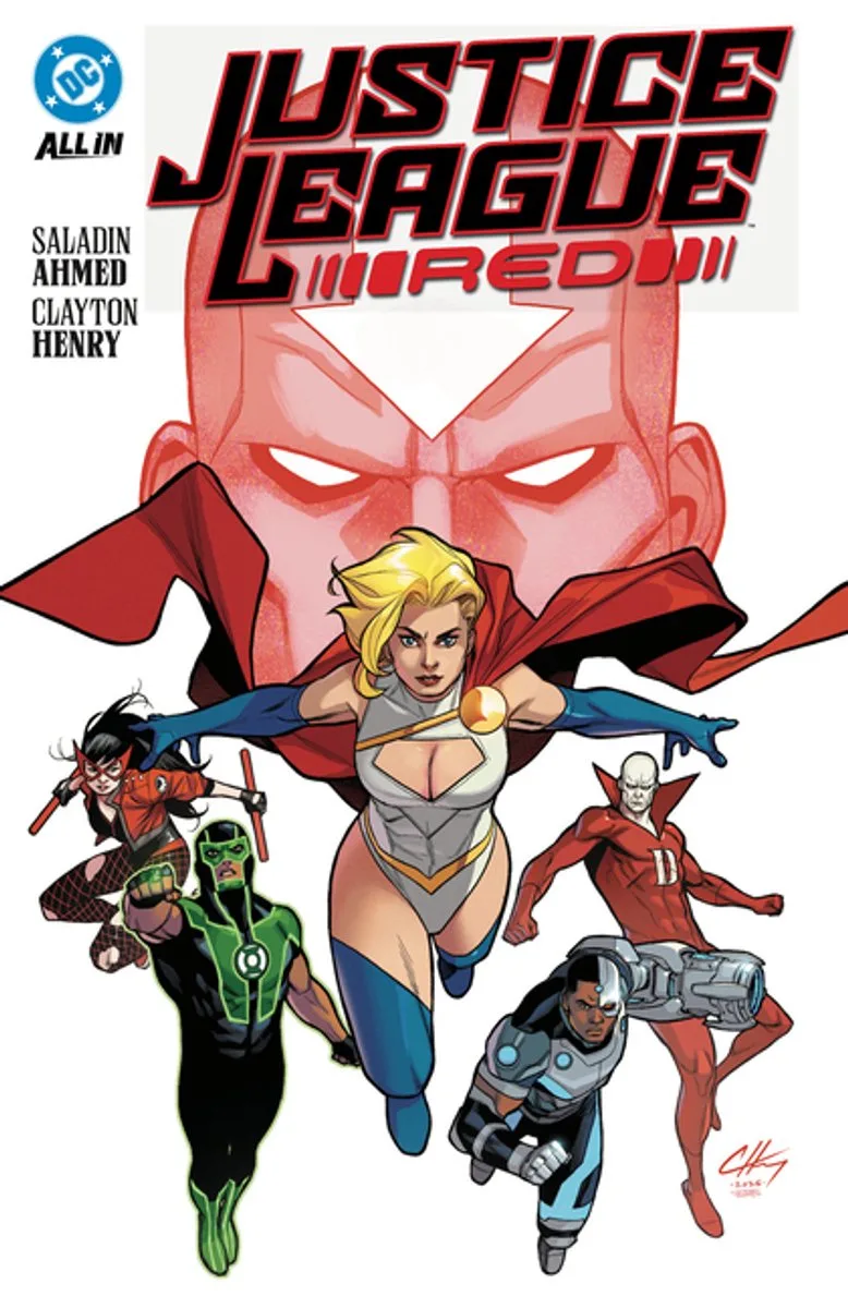 Justice League Red von DC Comics – Buchfoto