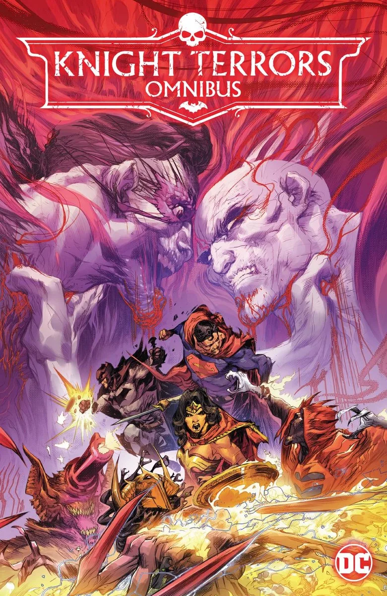 Knight Terrors Omnibus von DC Comics – Buchfoto