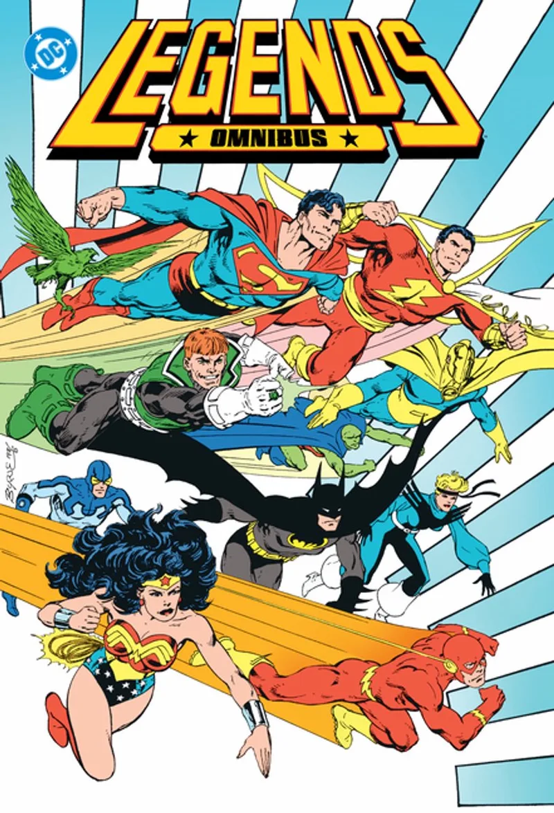 Legends Omnibus von DC Comics – Buchfoto