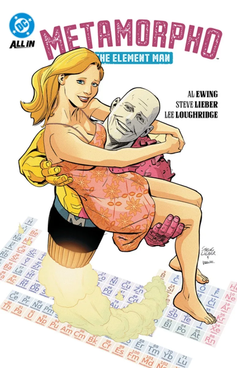 Metamorpho: The Element Man fra DC Comics – billede af bogen