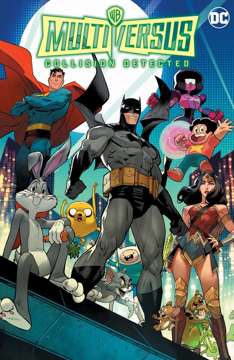 MultiVersus: Collision Detection von DC Comics – Buchfoto