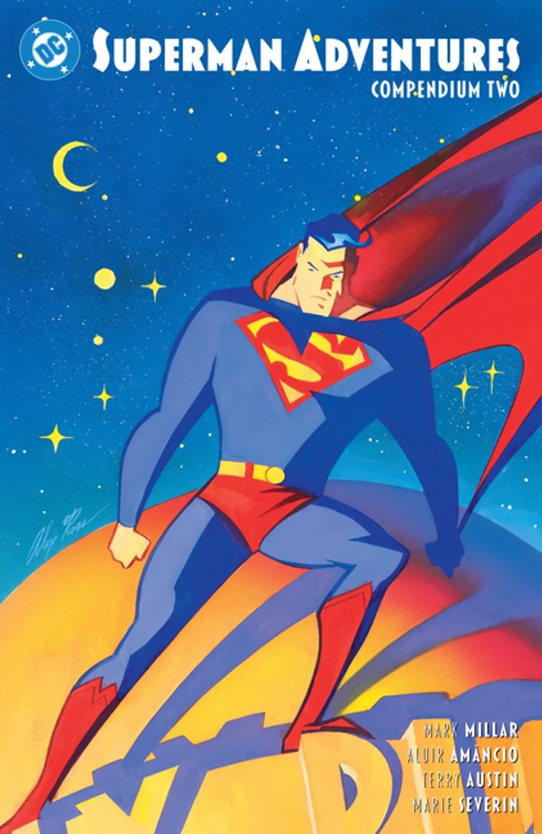 Superman Adventures Compendium Two fra DC Comics – billede af bogen