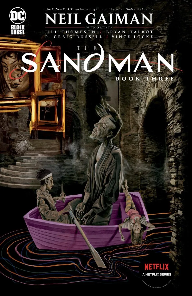 The Sandman Book Three fra DC Comics – billede af bogen