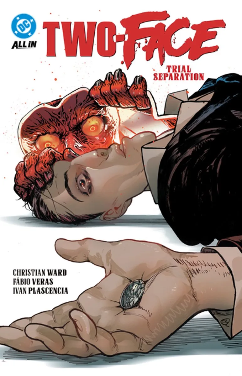 Two-Face: Trial Separation von DC Comics – Buchfoto