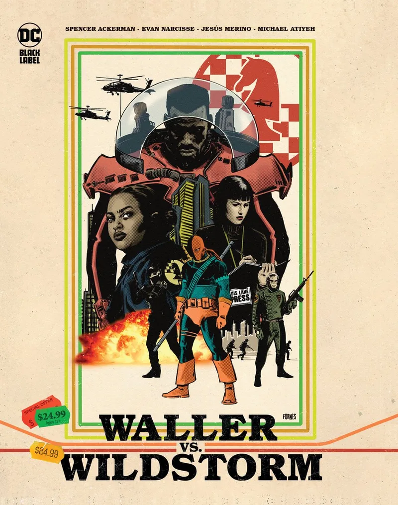 Waller vs. Wildstorm fra DC Comics – billede af bogen