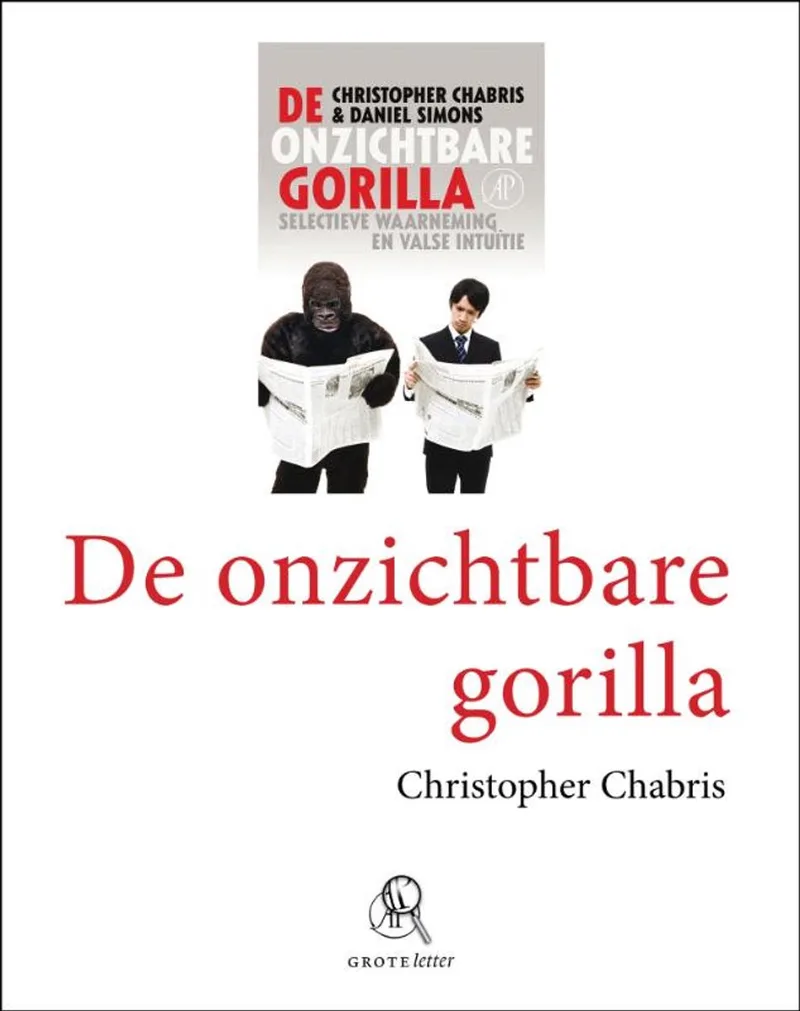 De onzichtbare gorilla von De Arbeiderspers – Buchfoto