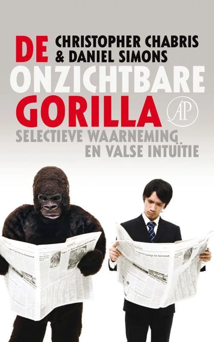 De onzichtbare gorilla von De Arbeiderspers – Buchfoto