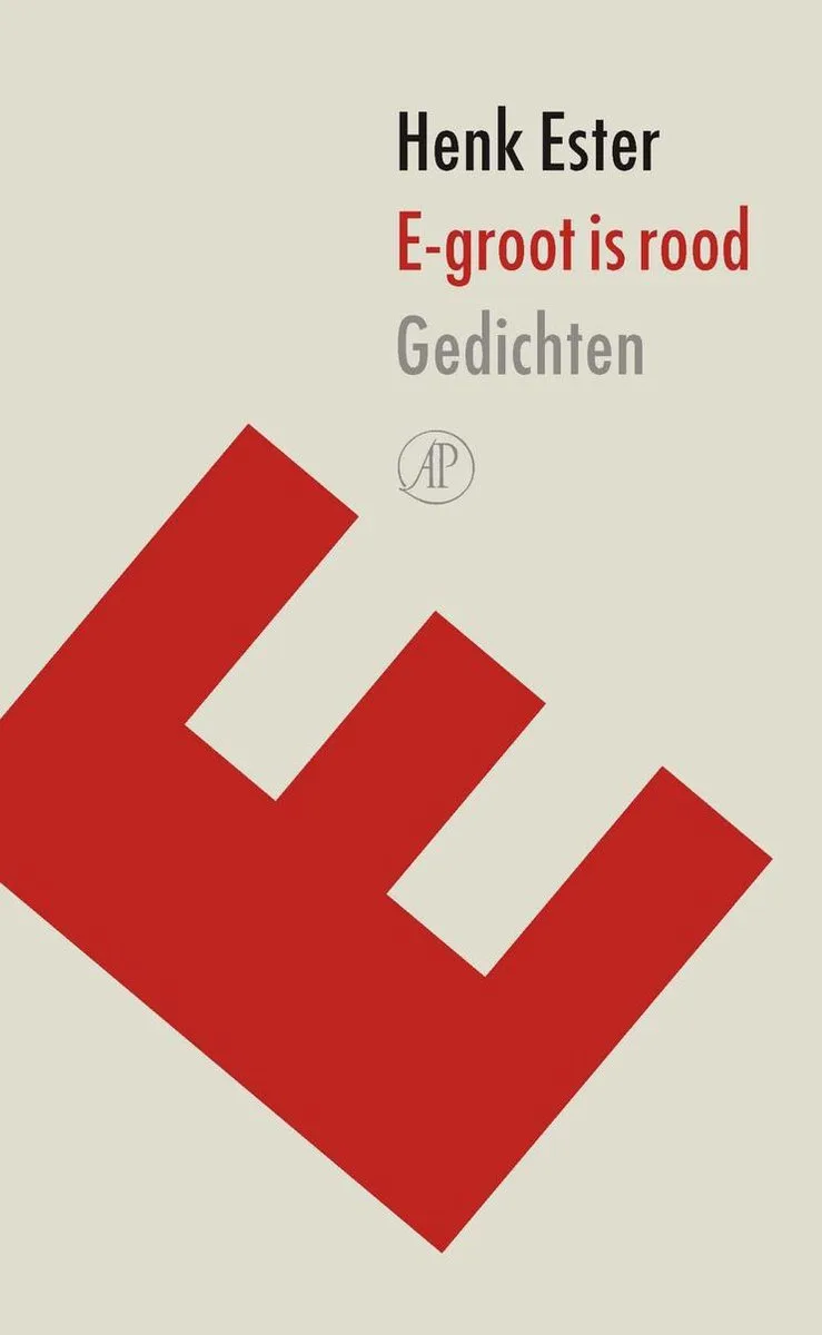 E-groot is rood de De Arbeiderspers – photo du livre