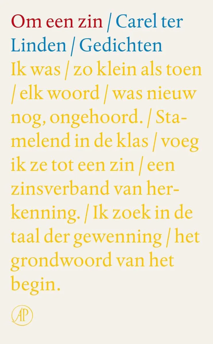 Om een zin von De Arbeiderspers – Buchfoto
