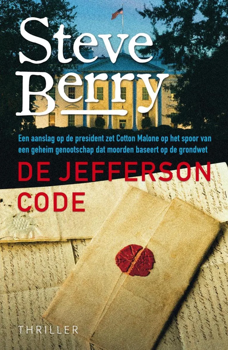 Cotton Malone 7 - De Jefferson code de De Fontein – photo du livre