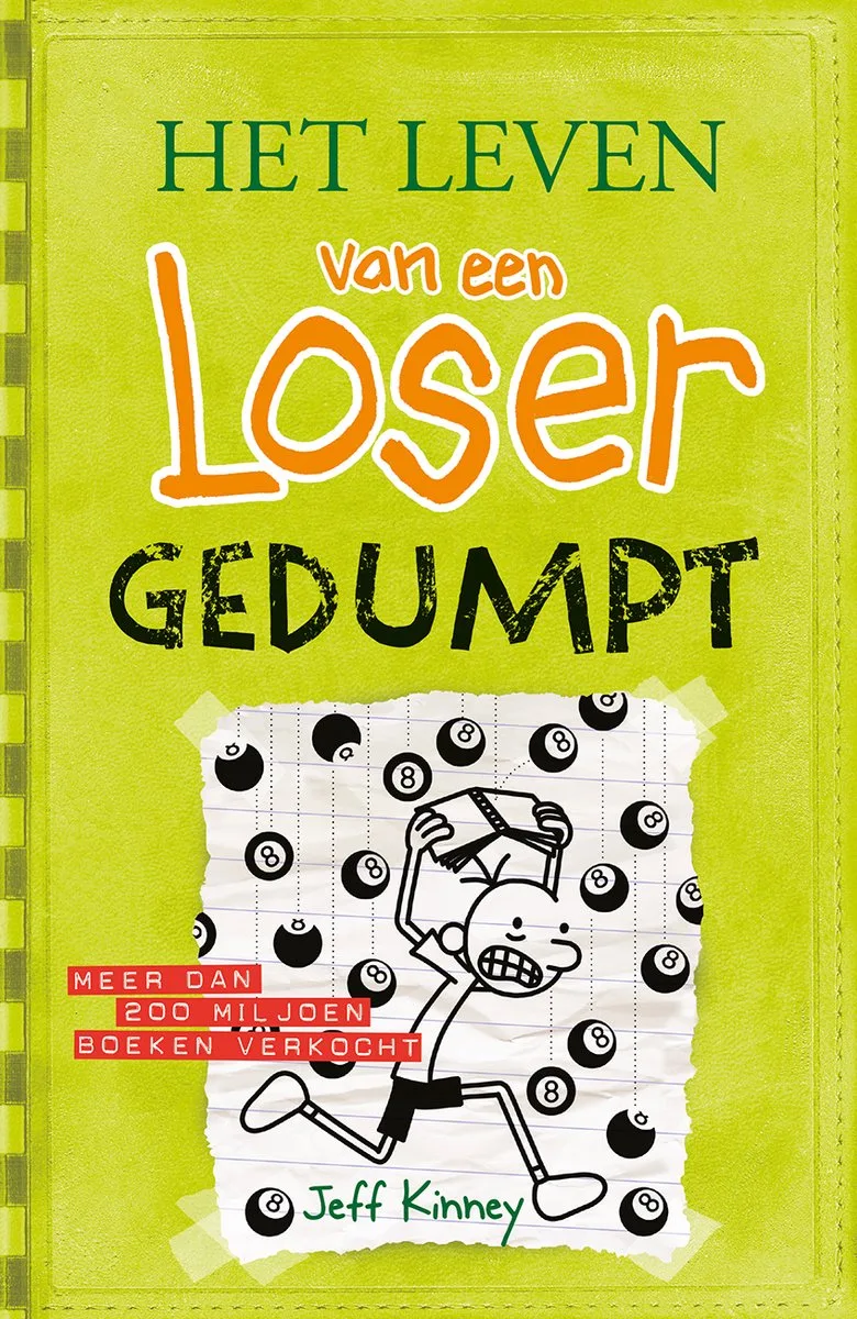 Het leven van een Loser 8 - Gedumpt de De Fontein – photo du livre
