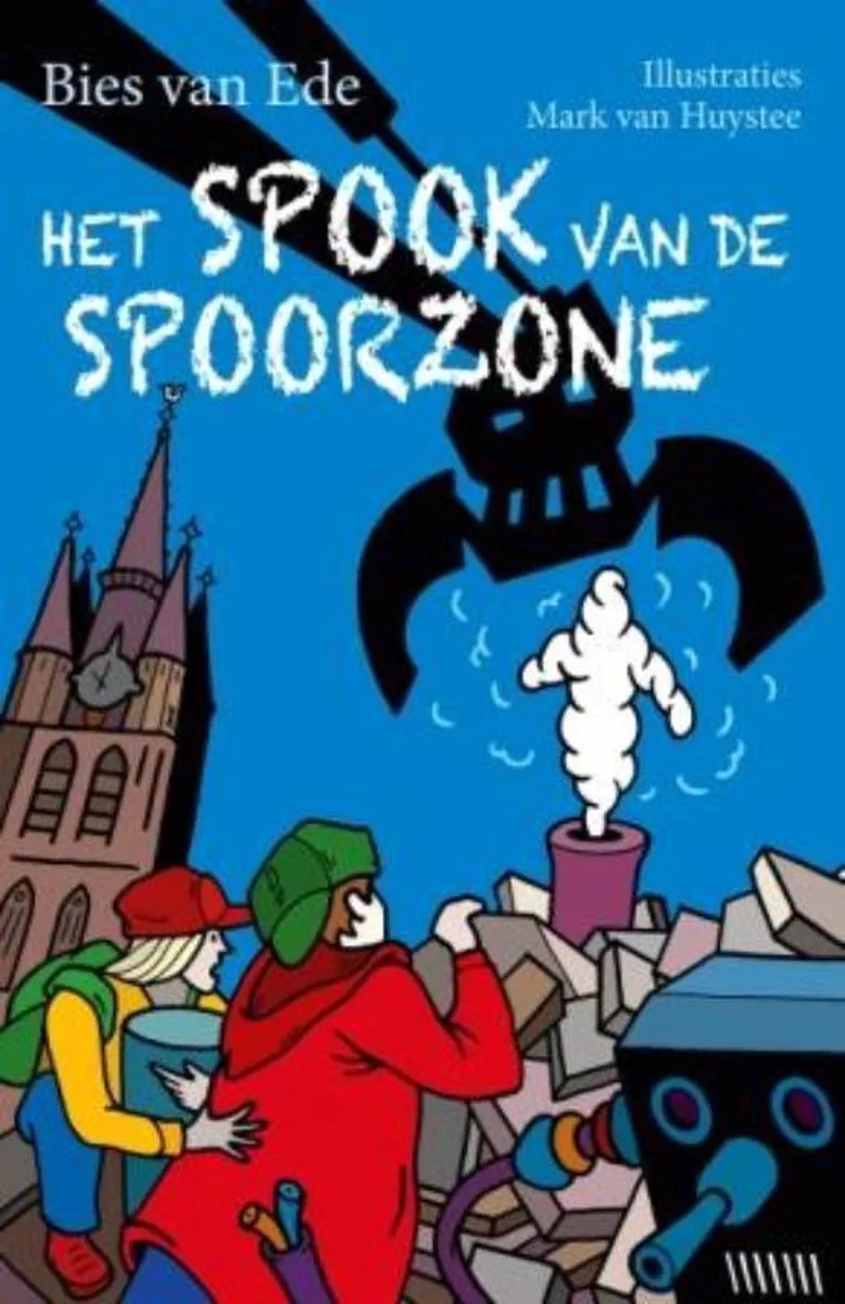 Het spook van de spoorzone von De Fontein – Buchfoto