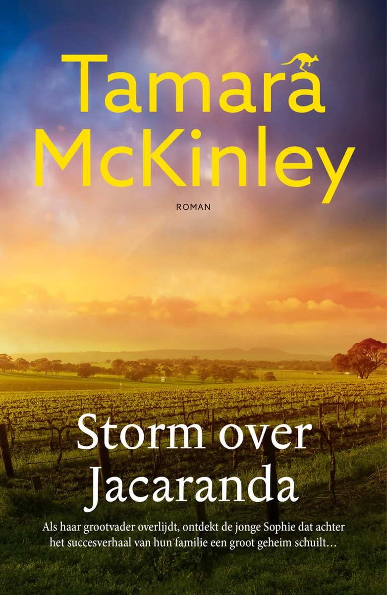 Storm over Jacaranda de De Fontein – photo du livre