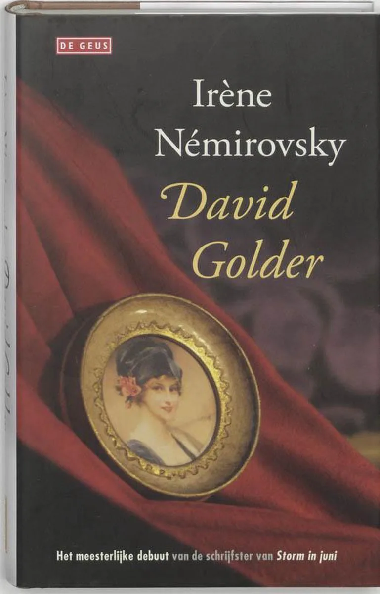 David Golder by De Geus – book photo