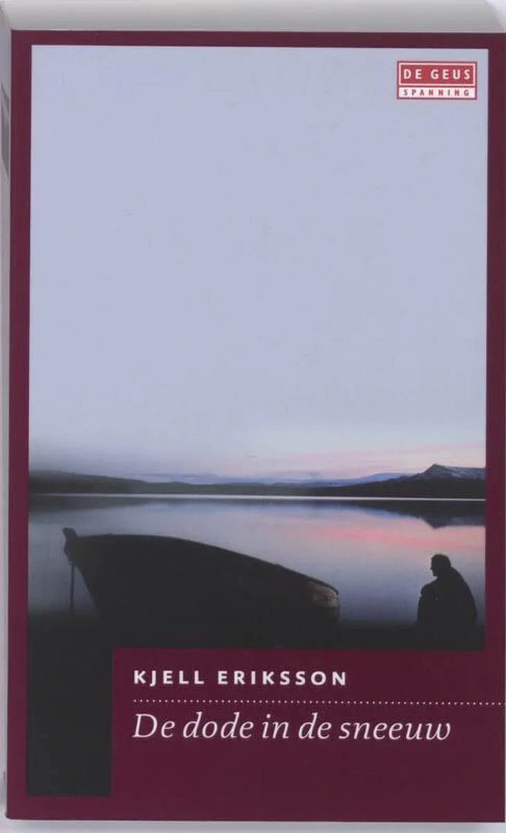 De dode in de sneeuw von De Geus – Buchfoto