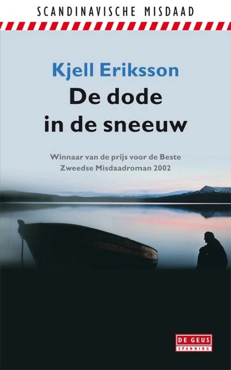 De dode in de sneeuw von De Geus – Buchfoto