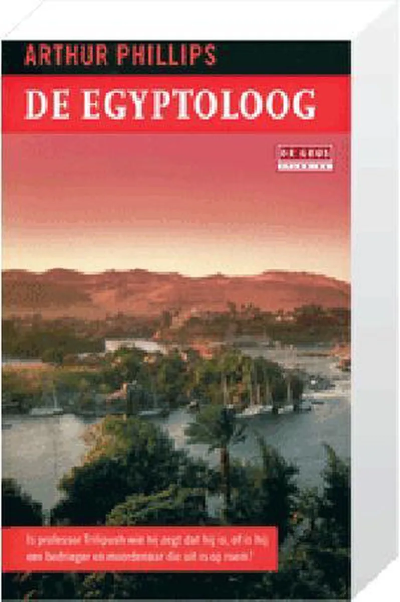 De Egyptoloog von De Geus – Buchfoto