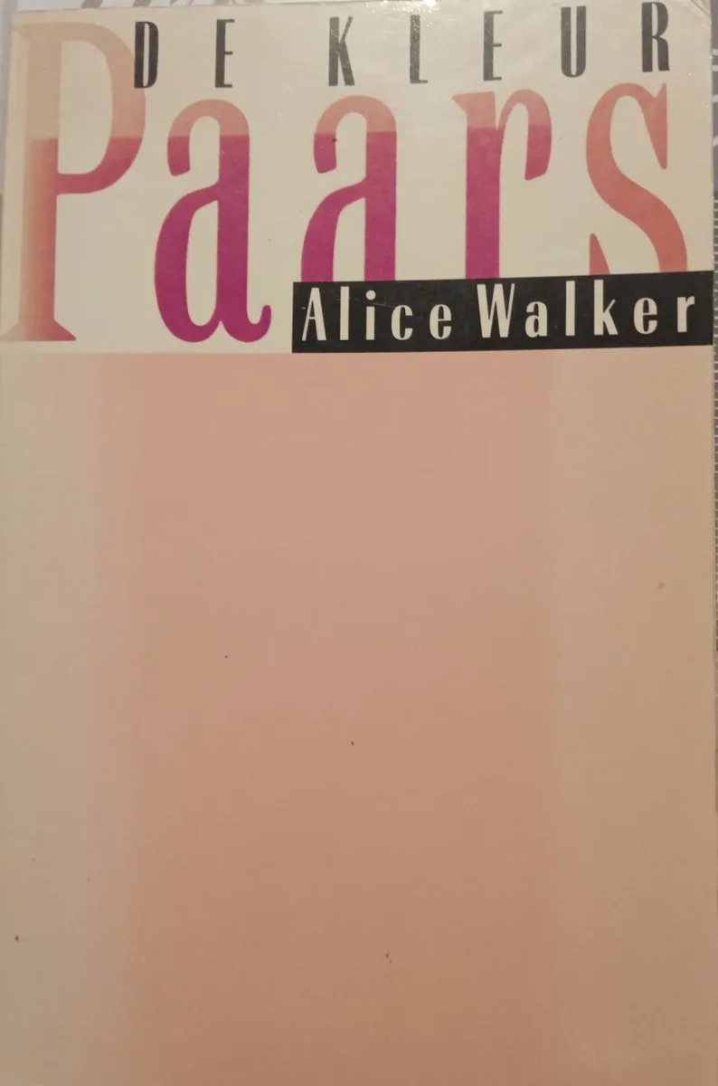 De kleur paars von De Geus – Buchfoto