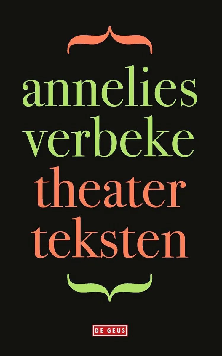 Theaterteksten fra De Geus – billede af bogen
