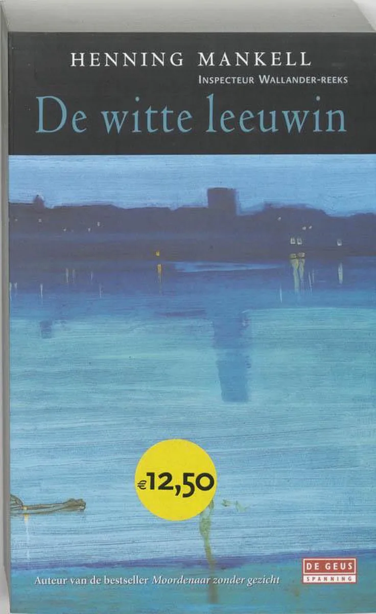 Witte Leeuwin van De Geus – boekfoto