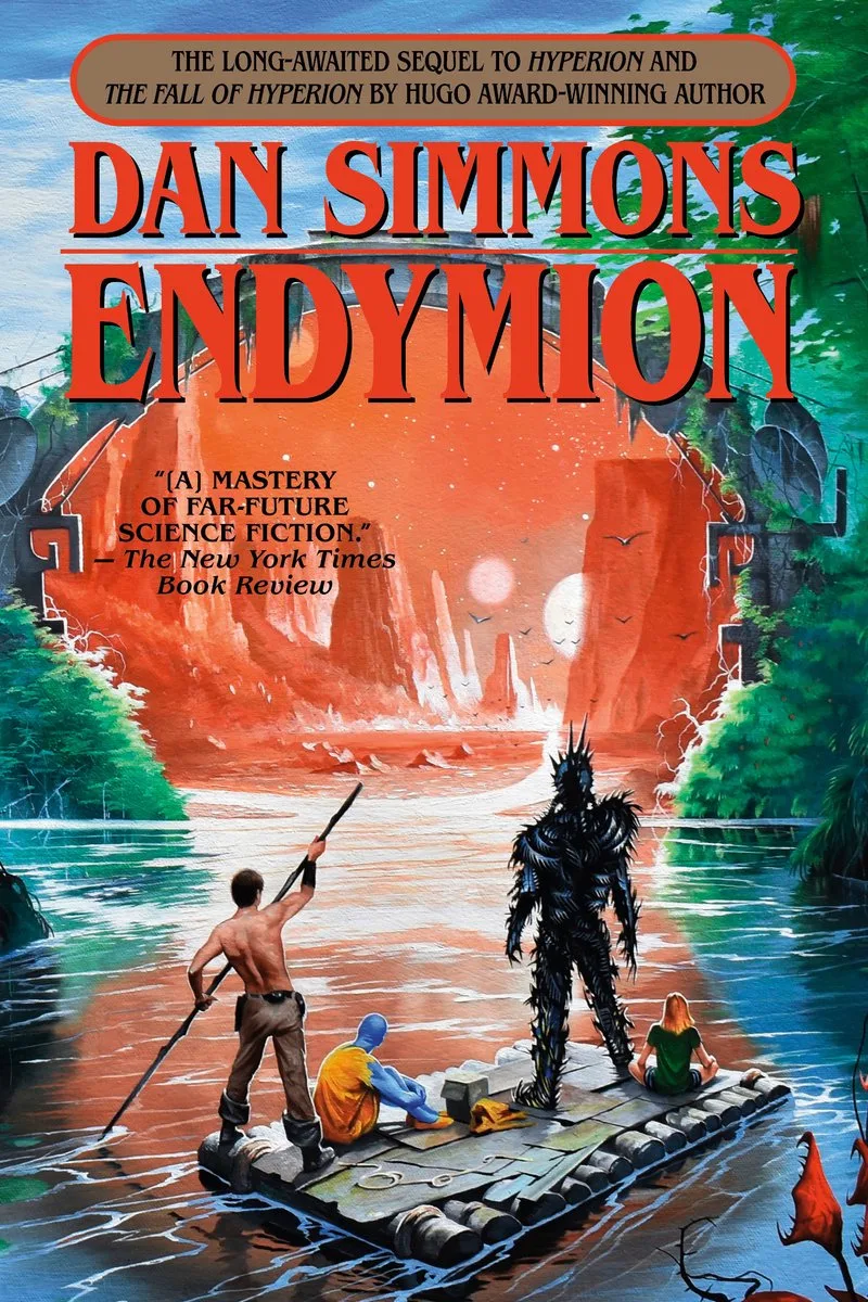 Hyperion Cantos- Endymion von Del Rey – Buchfoto