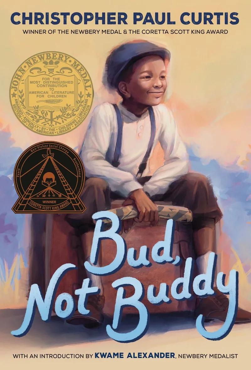 Bud, Not Buddy fra Delacorte Press – billede af bogen