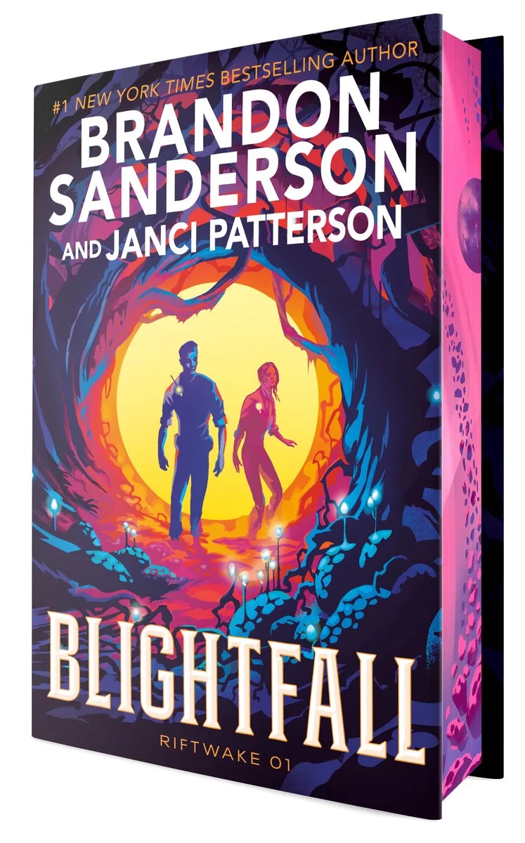 Riftwake- Blightfall fra Delacorte Press – billede af bogen