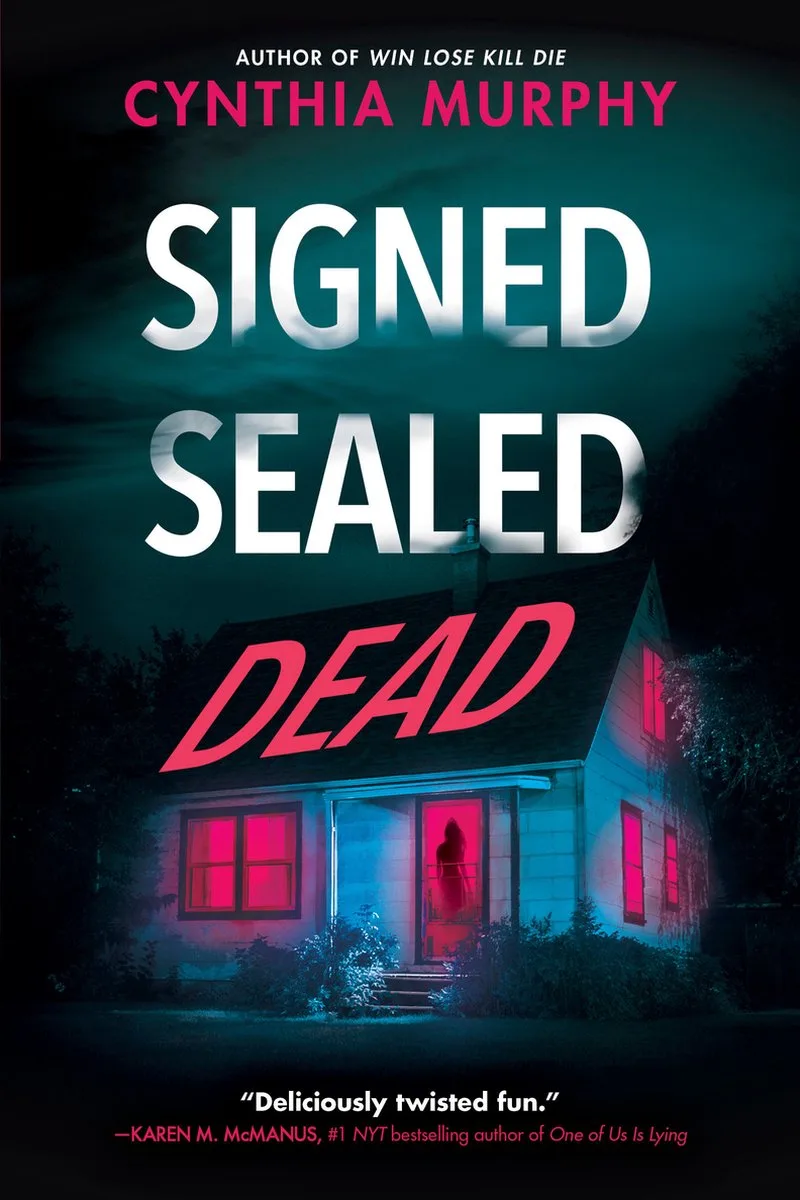 Signed Sealed Dead de Delacorte Press – photo du livre