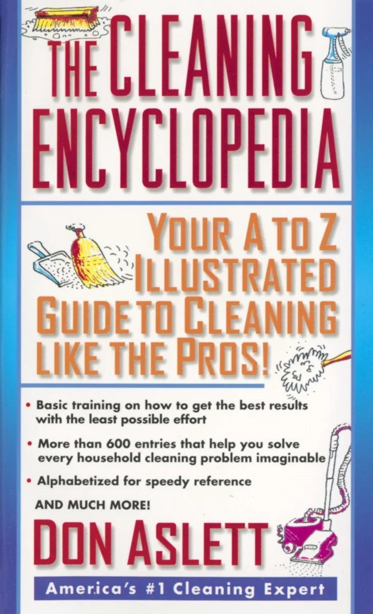 The Cleaning Encyclopedia van Dell – boekfoto