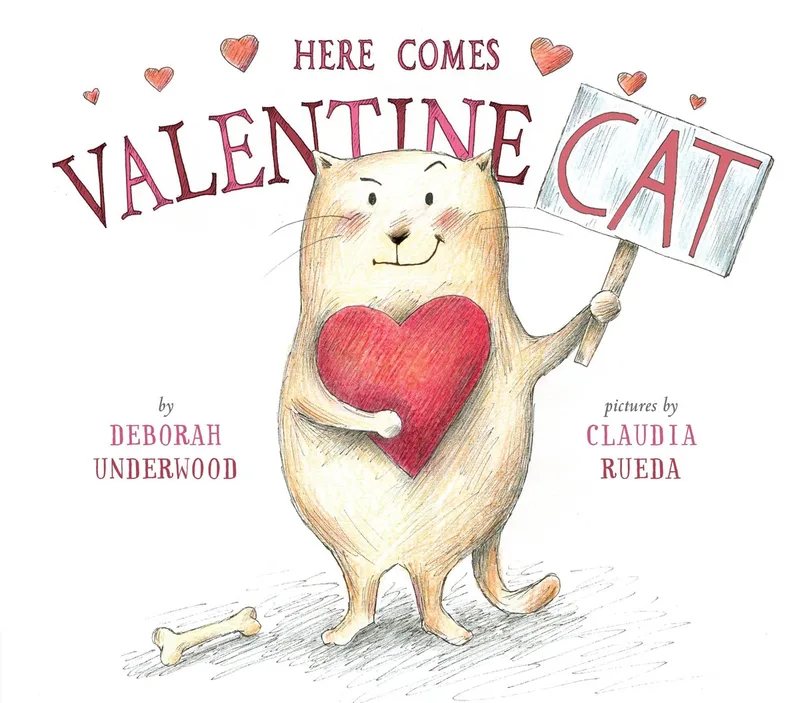 Here Comes Valentine Cat von Dial Books – Buchfoto