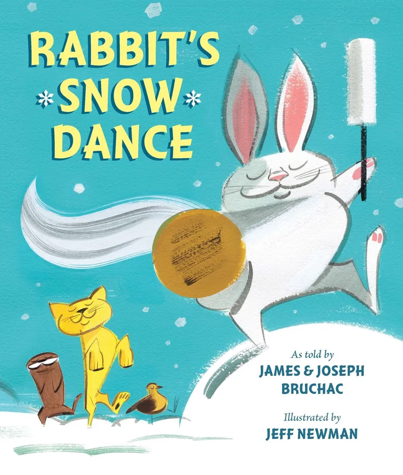 Rabbit's Snow Dance von Dial Books – Buchfoto