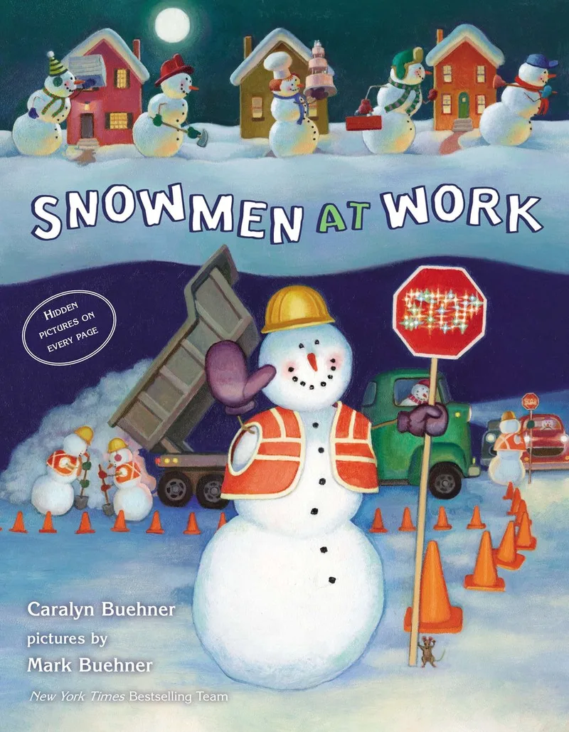 Snowmen at Work fra Dial Books – billede af bogen