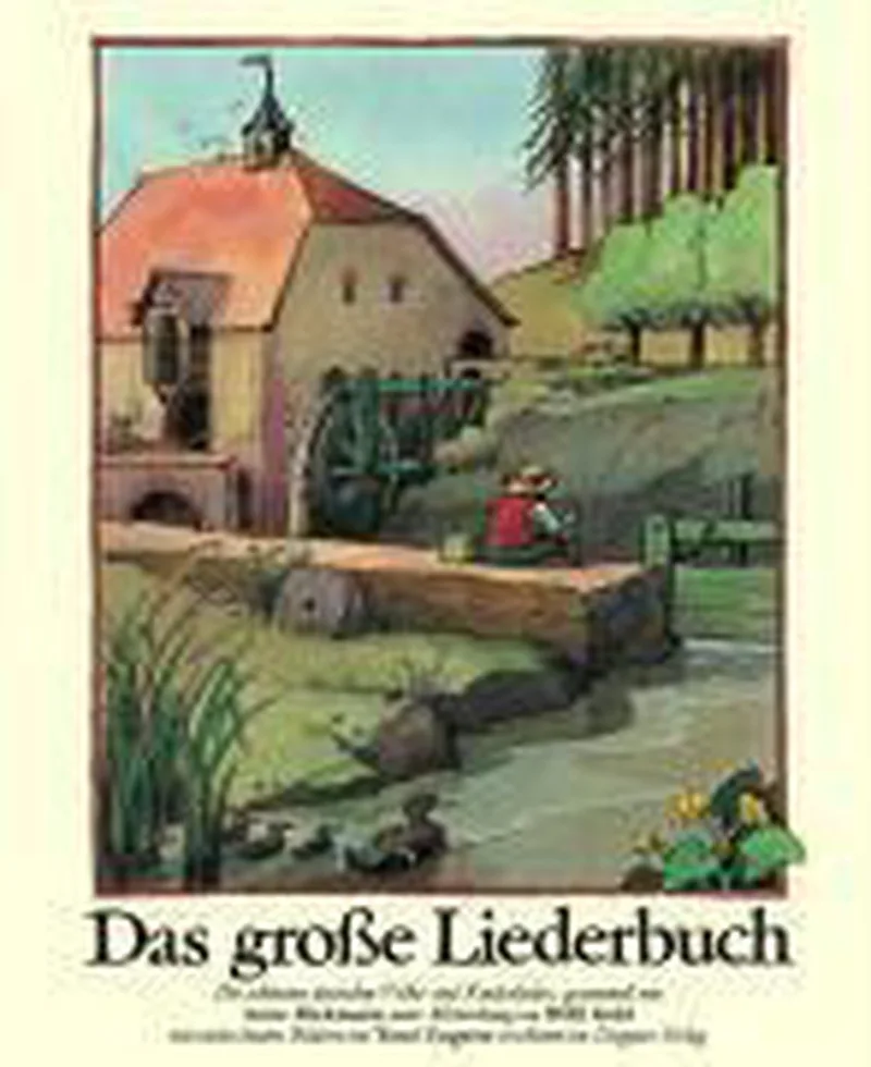 Das große Liederbuch de Diogenes – photo du livre
