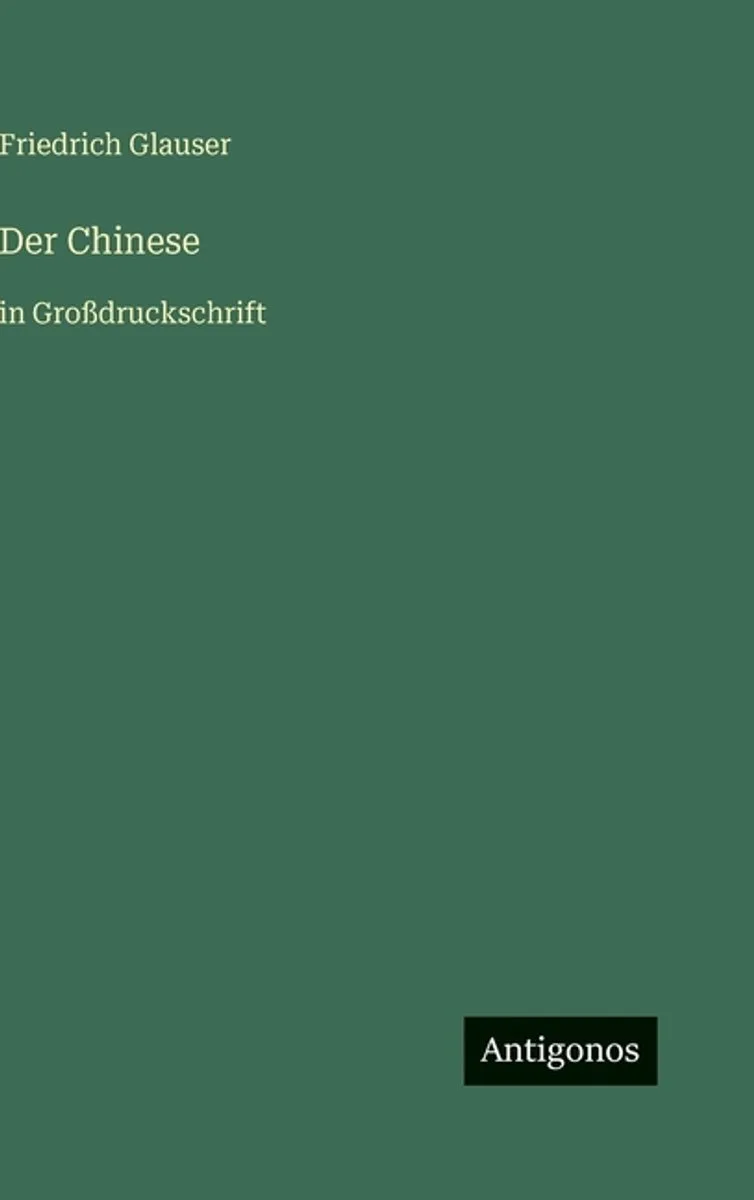 Der Chinese von Diogenes – Buchfoto