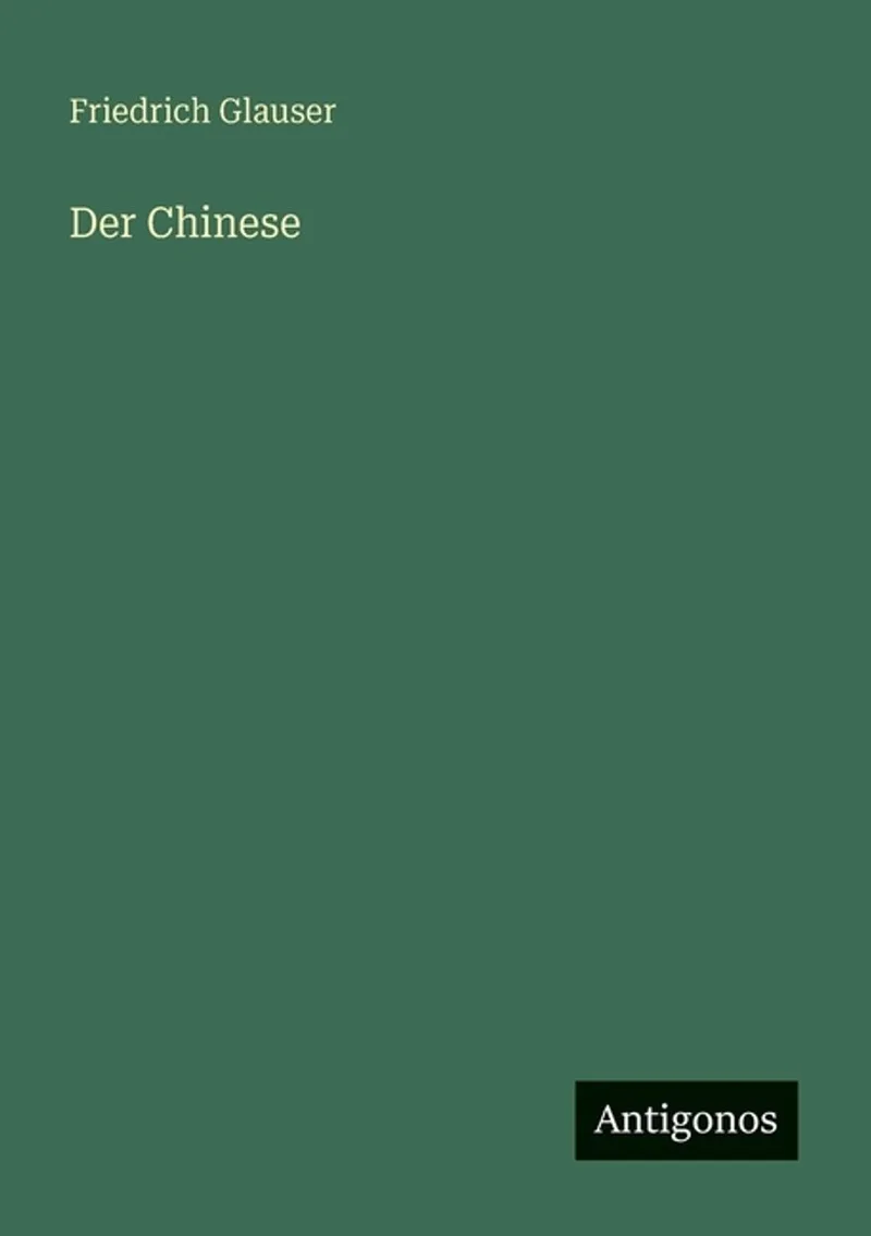 Der Chinese von Diogenes – Buchfoto