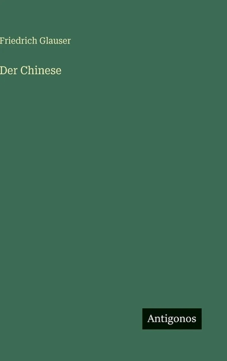 Der Chinese von Diogenes – Buchfoto