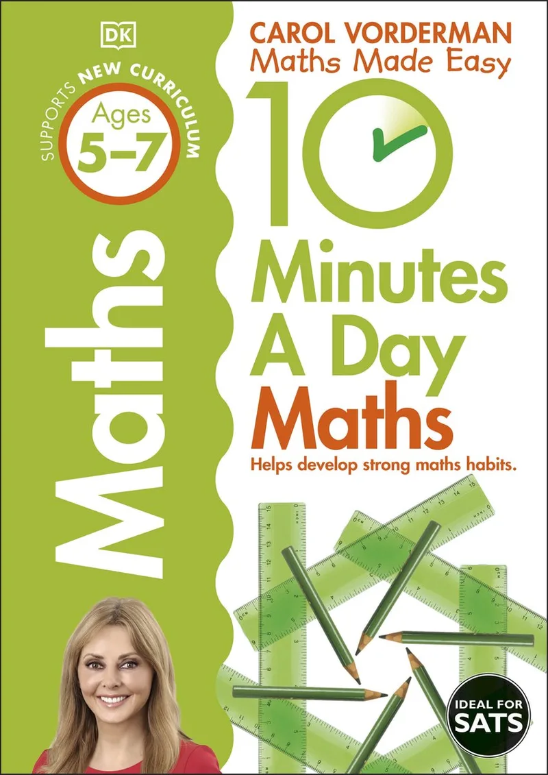10 Mins Day First Maths Skills Ages 5-7 von DK – Buchfoto
