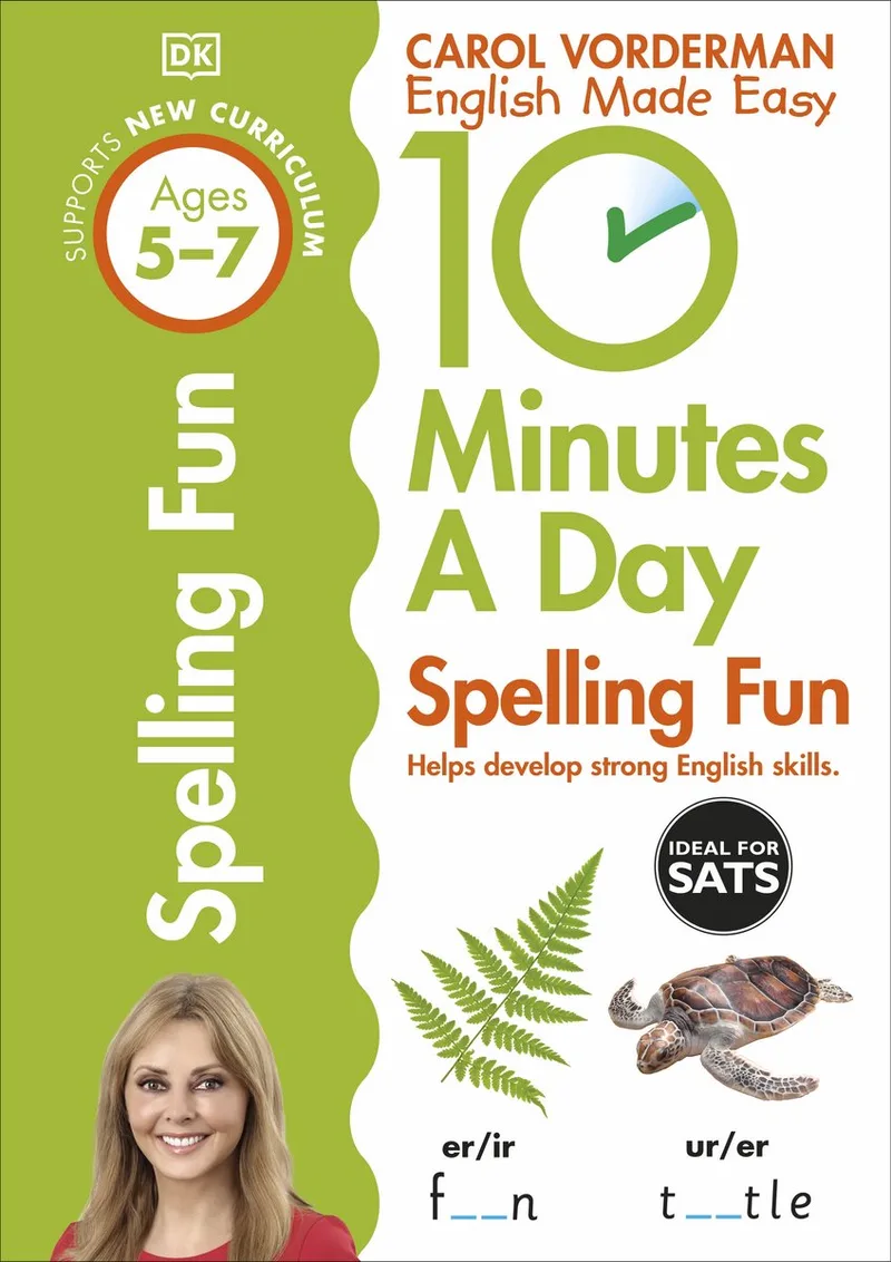 10 Minutes A Day Spelling Fun von DK – Buchfoto