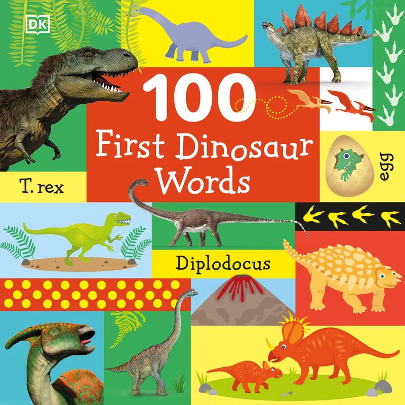 100 First Dinosaur Words von DK – Buchfoto