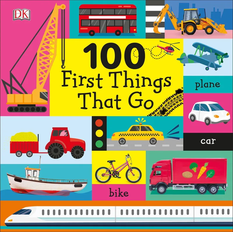 100 First Things That Go van DK – boekfoto
