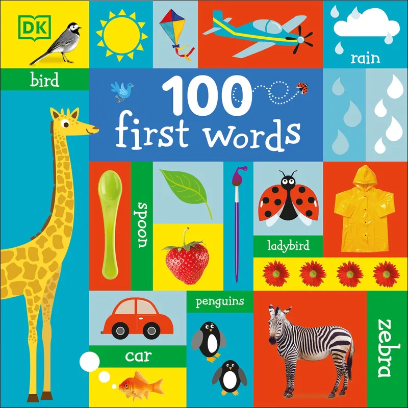 100 First Words van DK – boekfoto