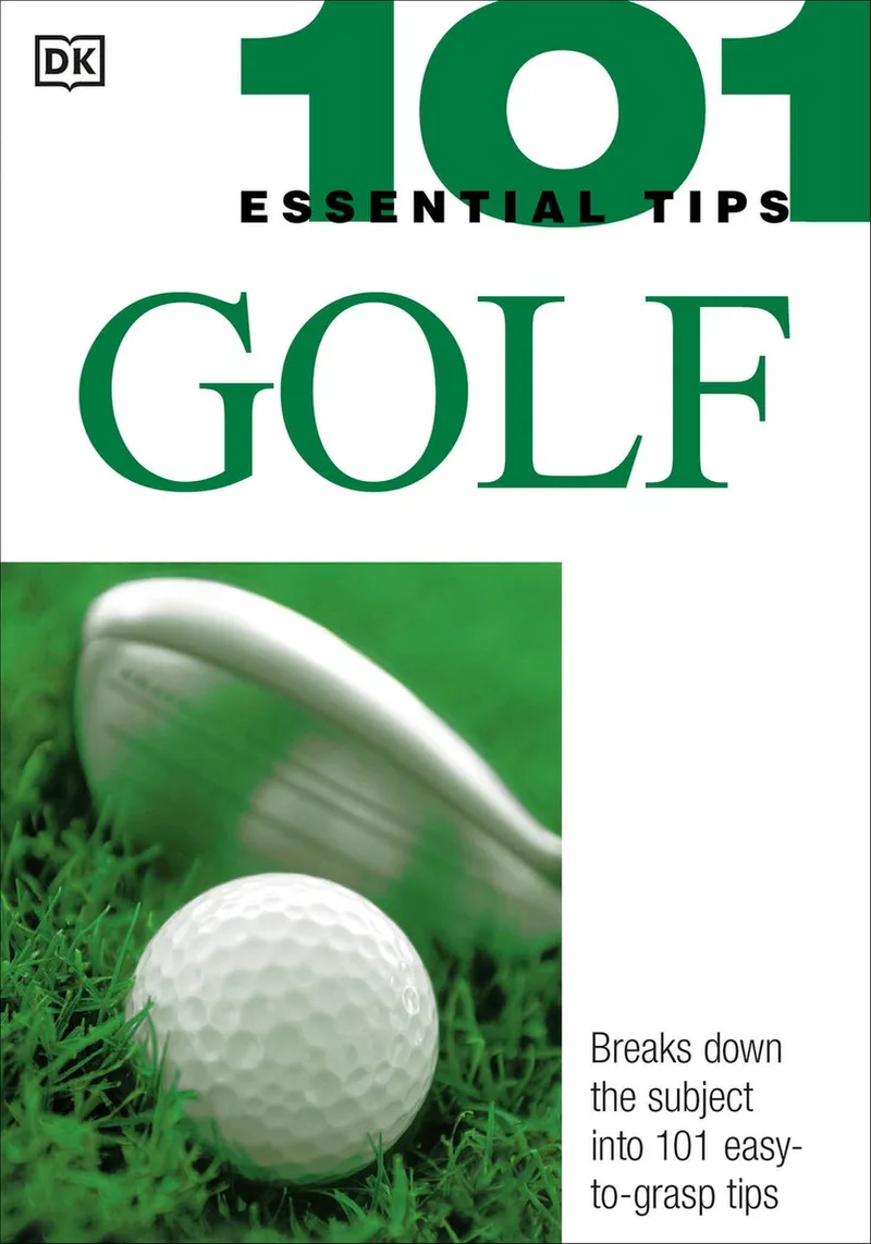 101 Essential Tips Golf van DK – boekfoto