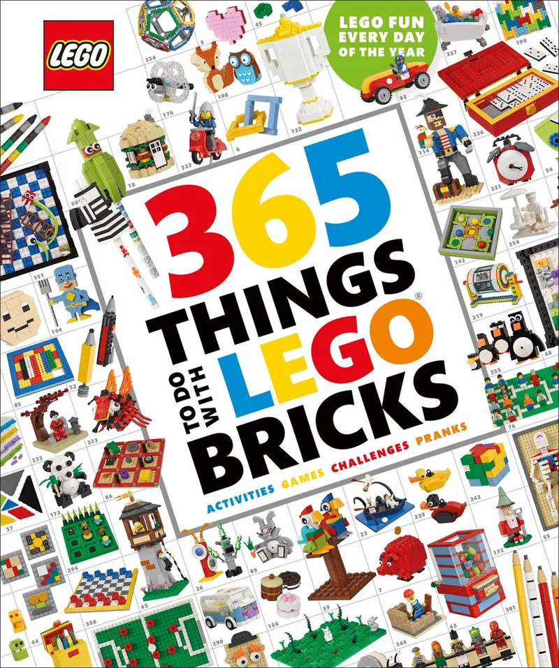 365 Things to Do With Lego Bricks by DK – book photo