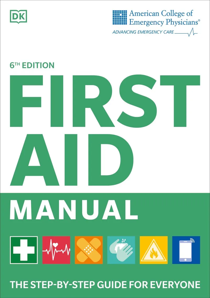 ACEP First Aid Manual von DK – Buchfoto
