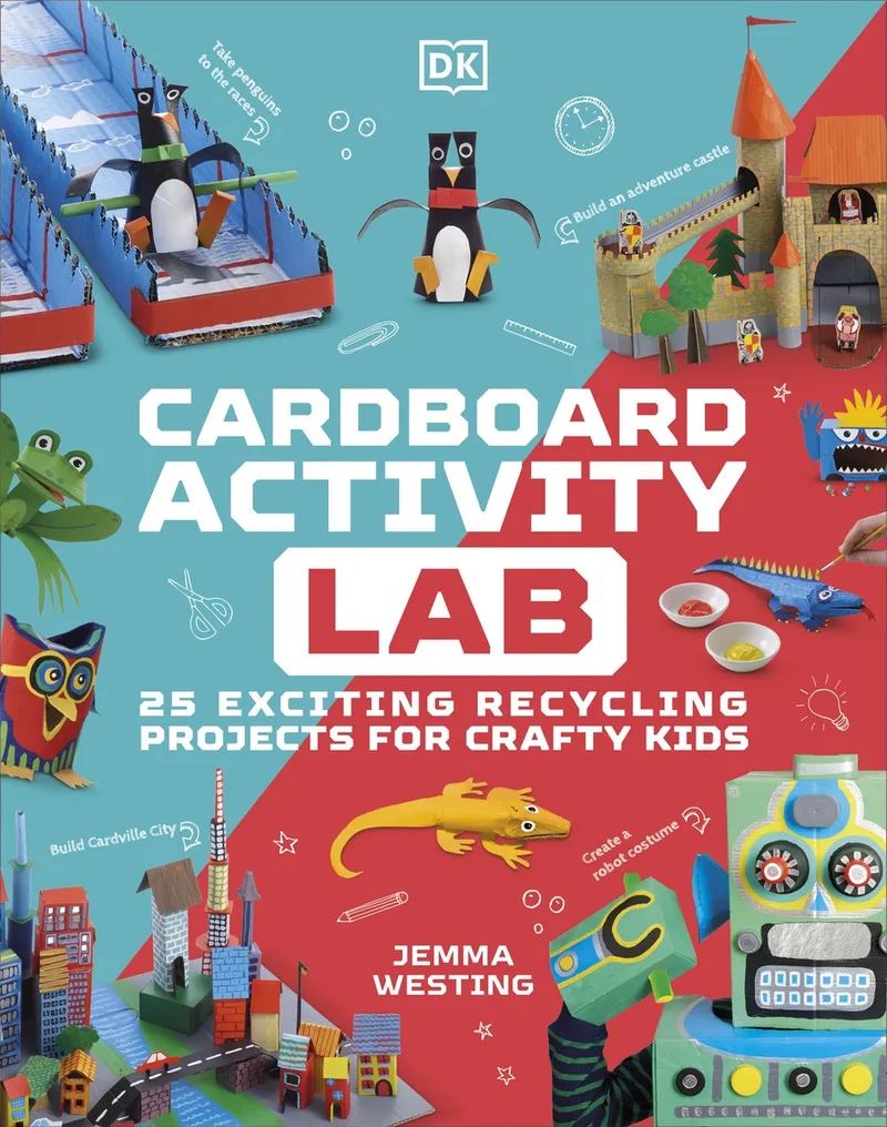 Activity Lab- Cardboard Activity Lab by DK – book photo