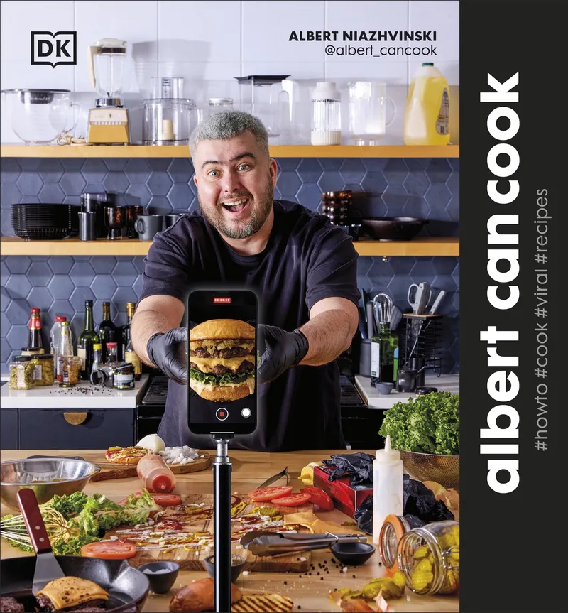 Albert Can Cook van DK – boekfoto