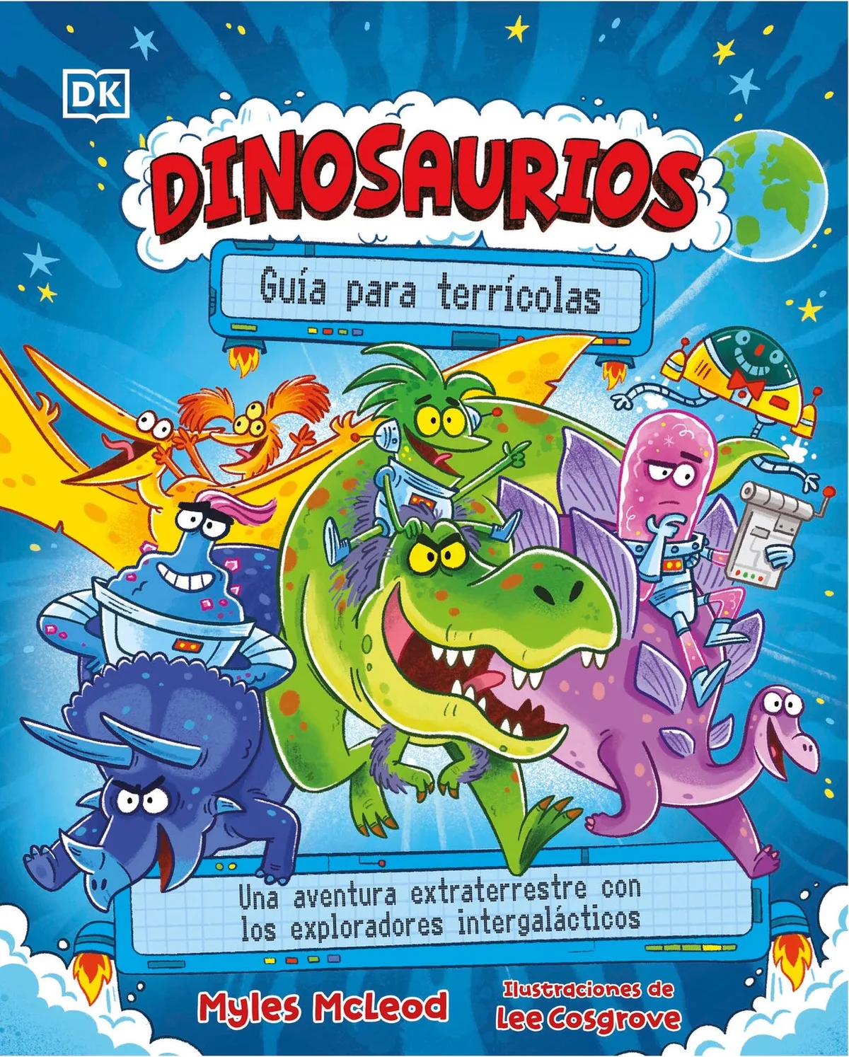 An Alien's Guide to- Dinosaurios von DK – Buchfoto