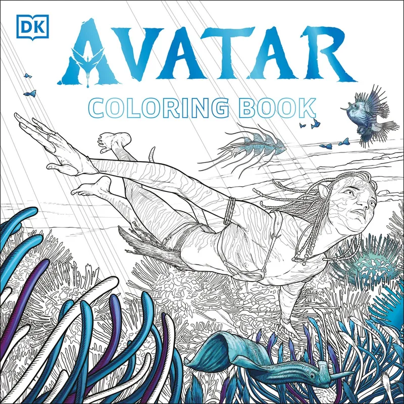 Avatar Coloring Book de DK – photo du livre