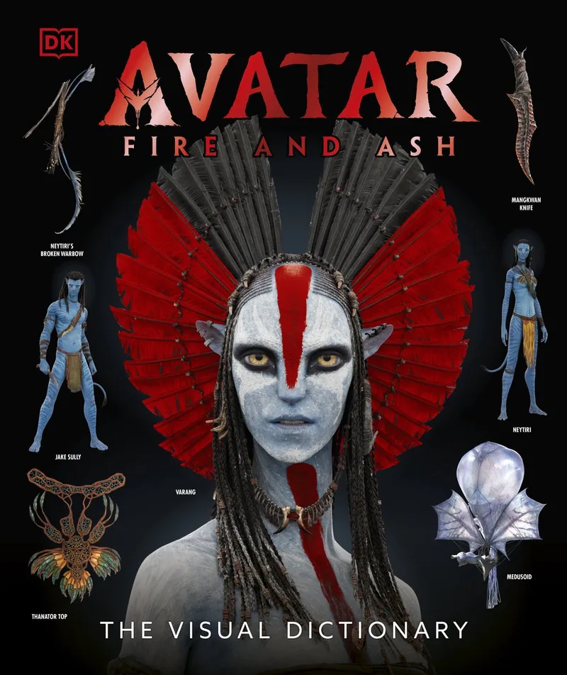 Avatar Fire and Ash The Visual Dictionary von DK – Buchfoto